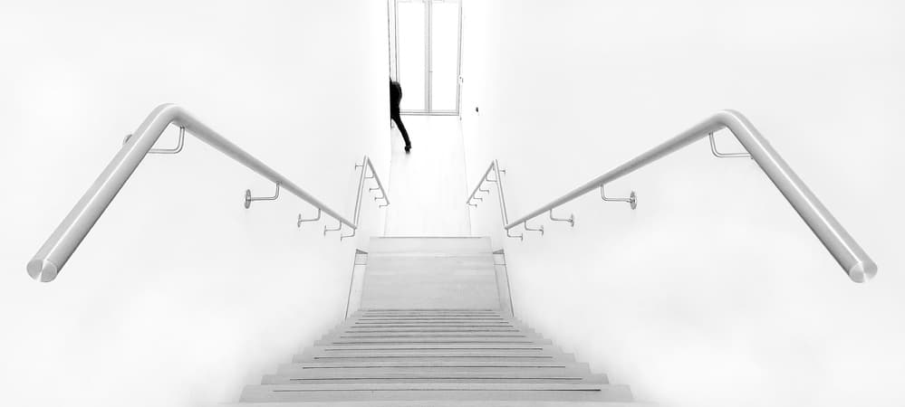 Stark Stairway Movement by Huib Limberg — canvas wall art