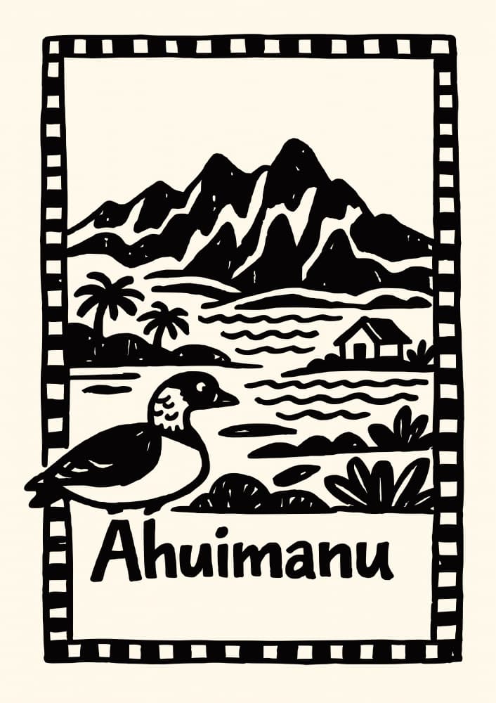 Ahuimanu Oahu Landscape Poster by Patryk Krygowski — canvas wall art