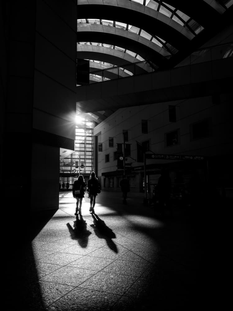 Dramatic Urban Silhouettes by Kenichiro Tsukada — canvas wall art