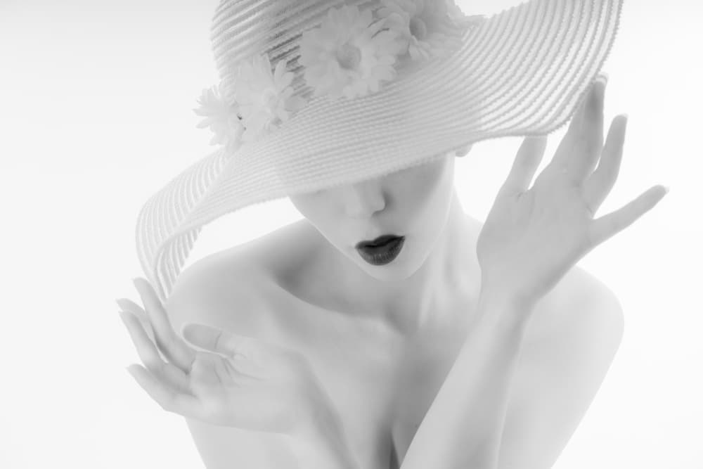 Mysterious Woman in Hat by Colin Dixon — canvas wall art