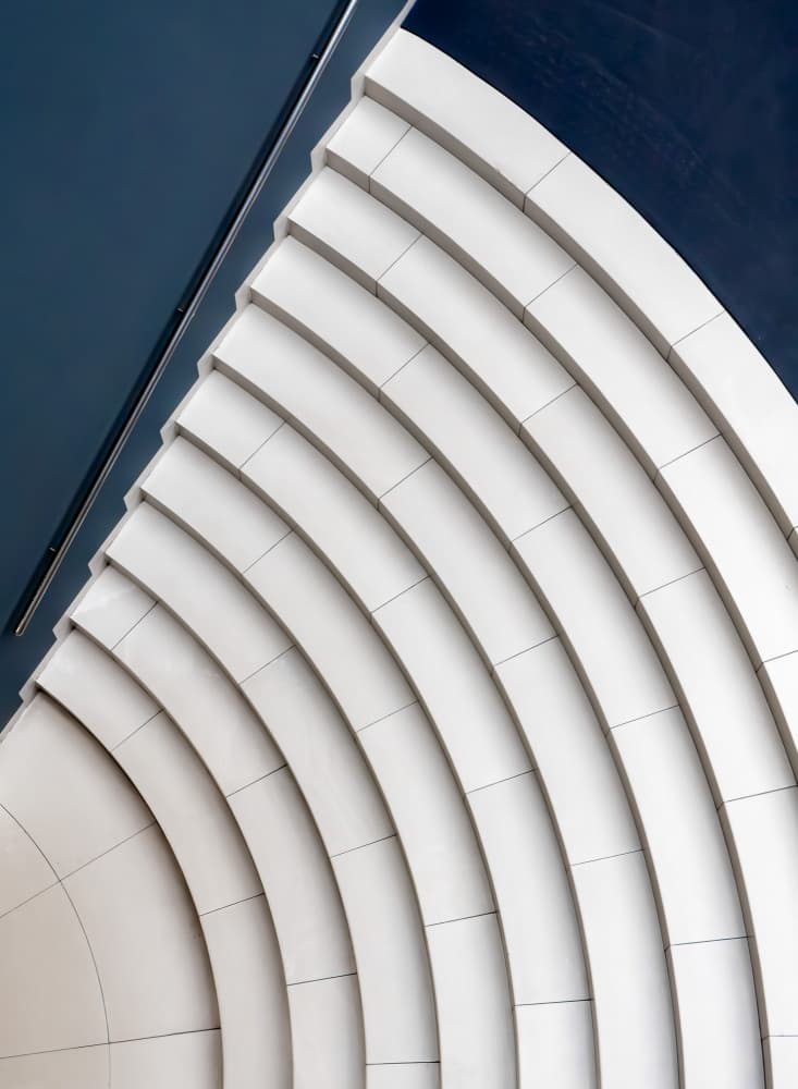 Modern Architectural Curves by Markus Auerbach — canvas wall art