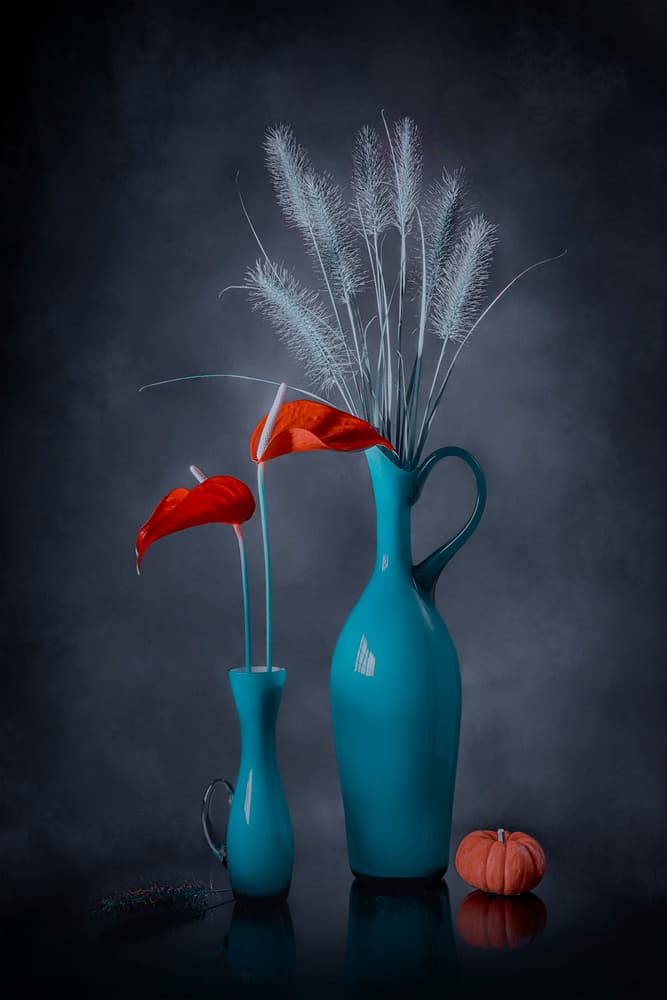 Modern Autumn Still Life by Lydia Jacobs — canvas wall art