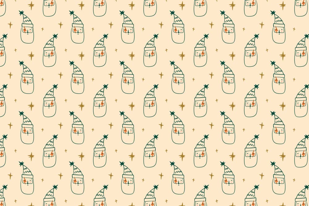 Christmaspatternno01 by Treechild — canvas wall art