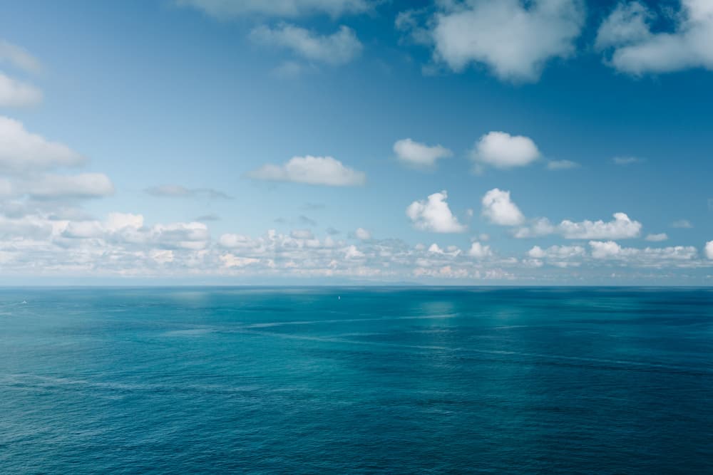 Vast Blue Ocean Sky by Bethany Young — canvas wall art