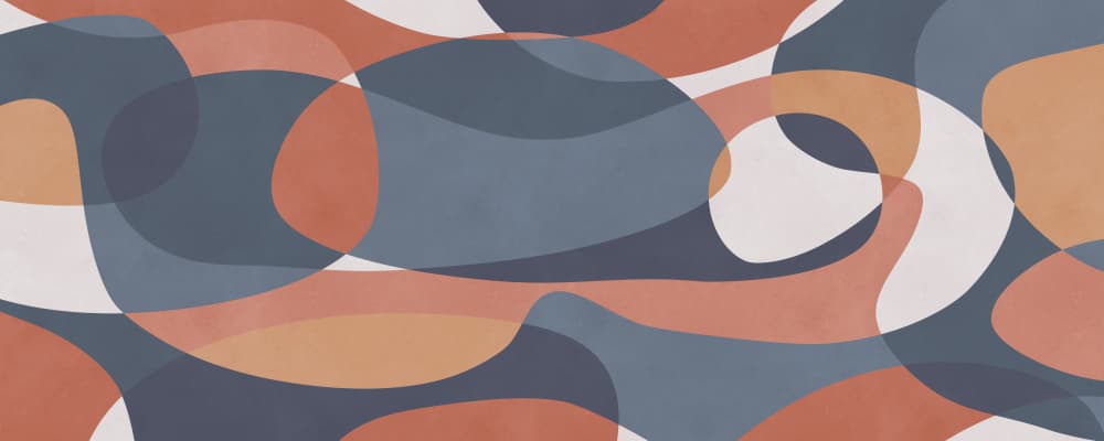 Muted Fluid Forms by Vitor Costa — canvas wall art