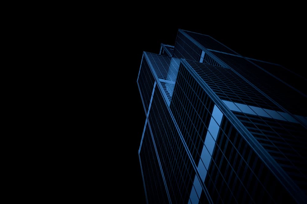 Sleek Urban Tower by Roland Weber — canvas wall art