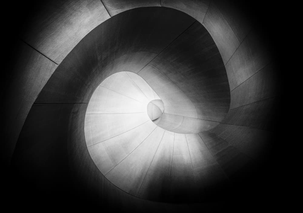 Infinite Spiral by Linda Lu — canvas wall art