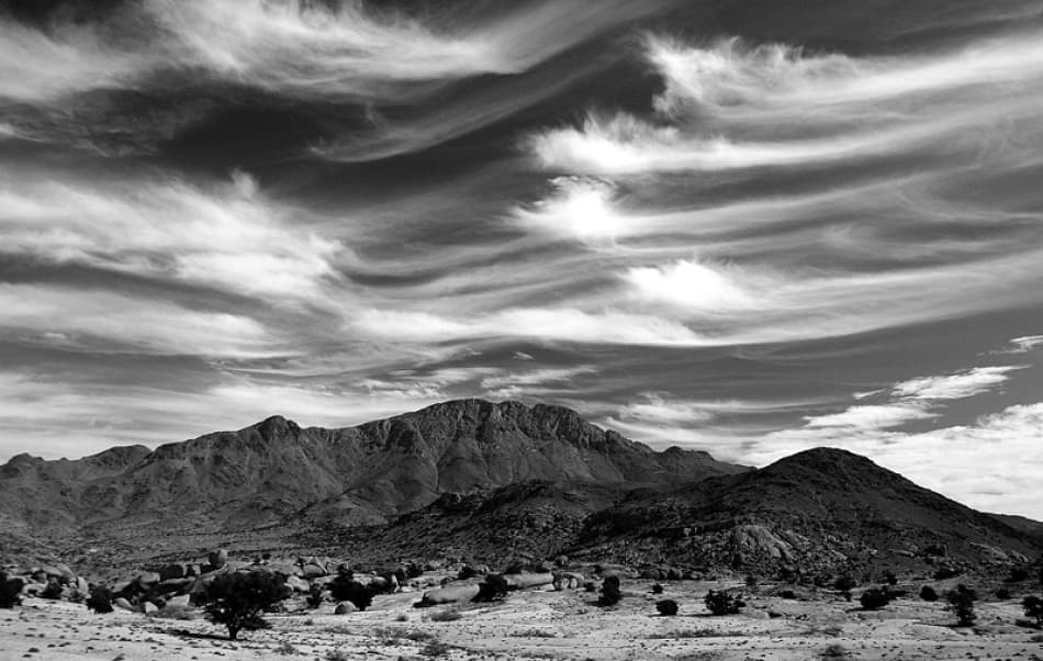 Dramatic Desert Sky by Bror Johansson — canvas wall art