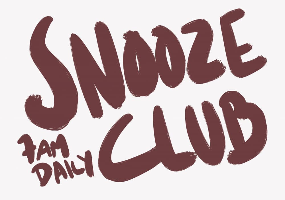 Snooze Club 7 AM by Athene Fritsch — canvas wall art