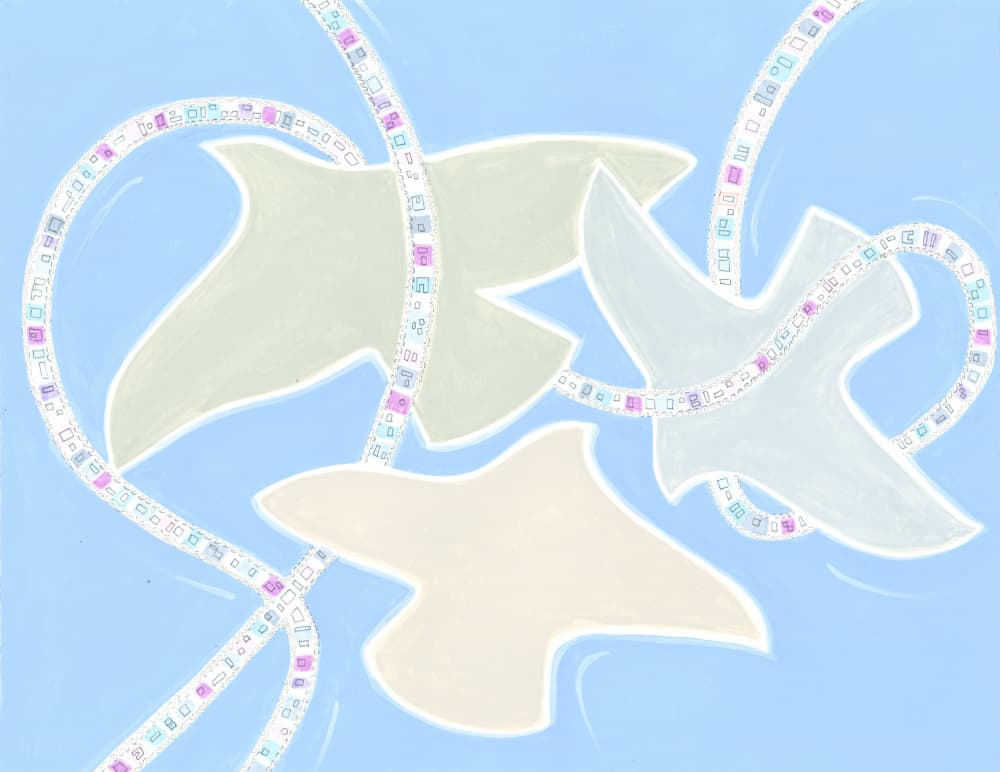 Soaring Whimsy by Isabelle Brent — canvas wall art