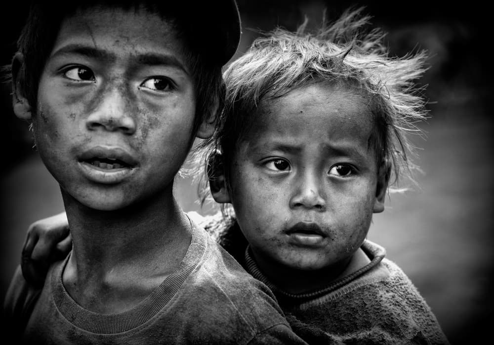 Pensive Young Boys by Joxe Inazio Kuesta Garmendia — canvas wall art