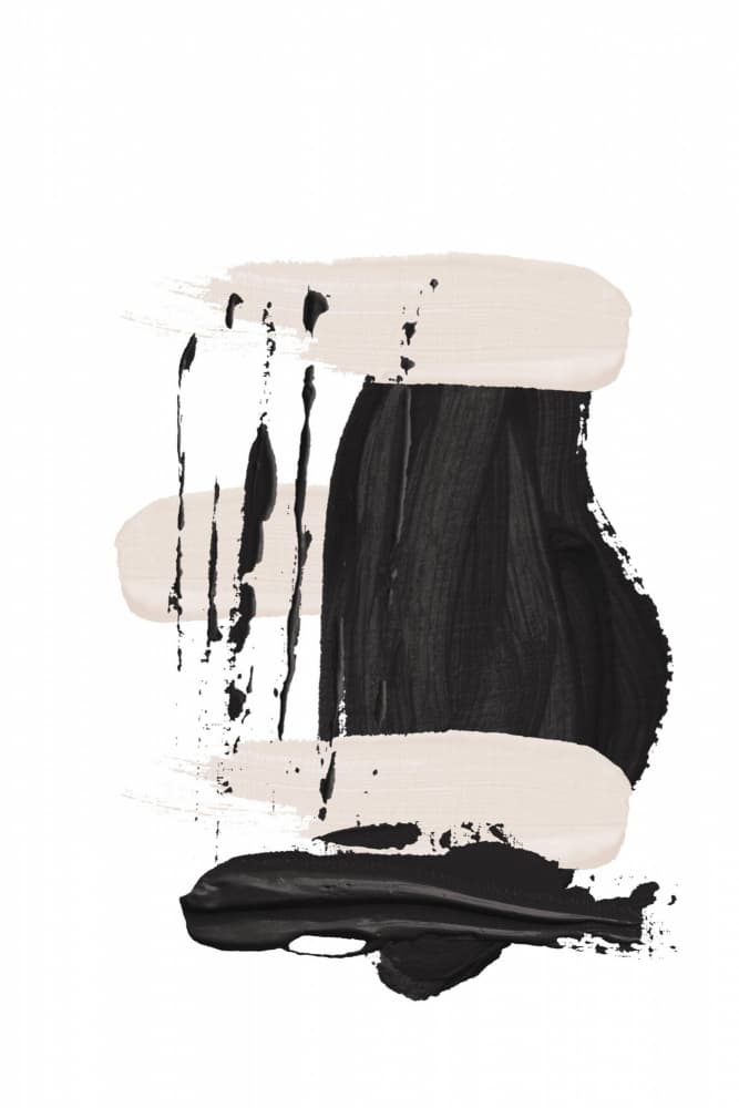 Neutral Abstract Flow by Sally Ann Moss — canvas wall art