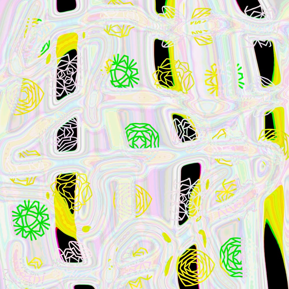 Modern Abstract Pattern by Vivian Kim — canvas wall art