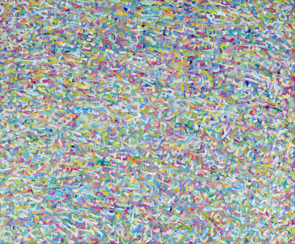 Playful Abstract Colors by Helen Joynson — canvas wall art