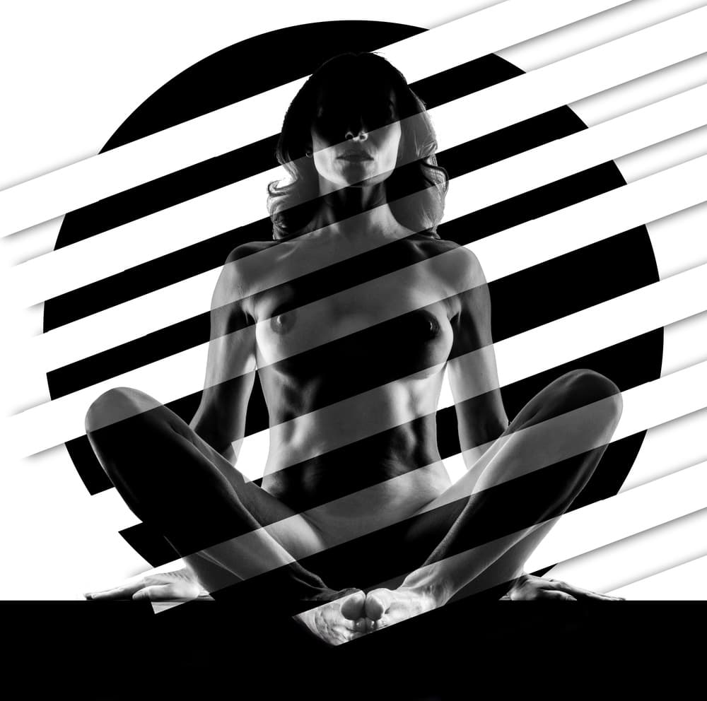 Abstract Figure Illusion by Ovi D. Pop — canvas wall art
