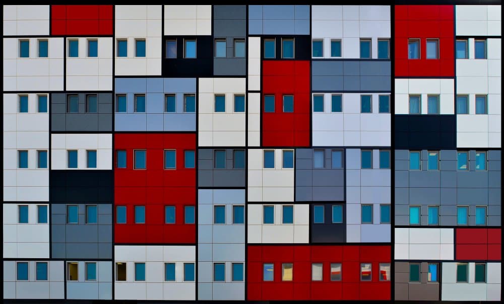 Geometric Building Blocks by Arnon Orbach — canvas wall art