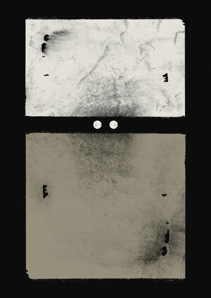 Minimalist Grunge Divide by Ema Paraschiv — canvas wall art