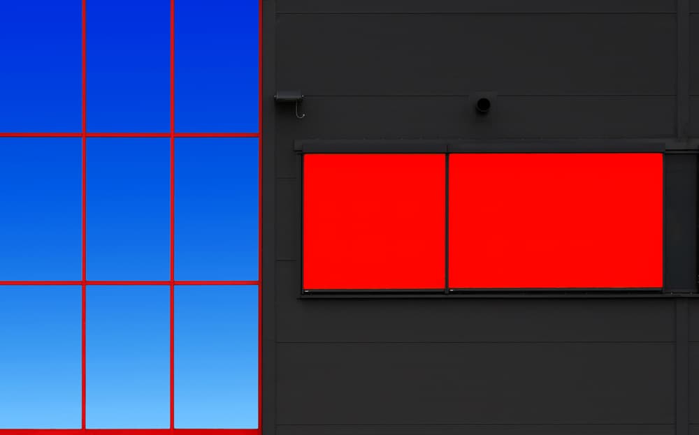 Bold Building Geometry by Hans-Wolfgang Hawerkamp — canvas wall art
