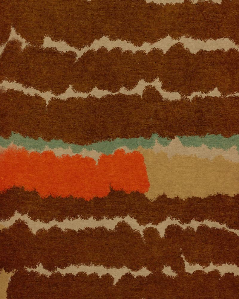Earthy Stripe Abstract by Josie George — canvas wall art