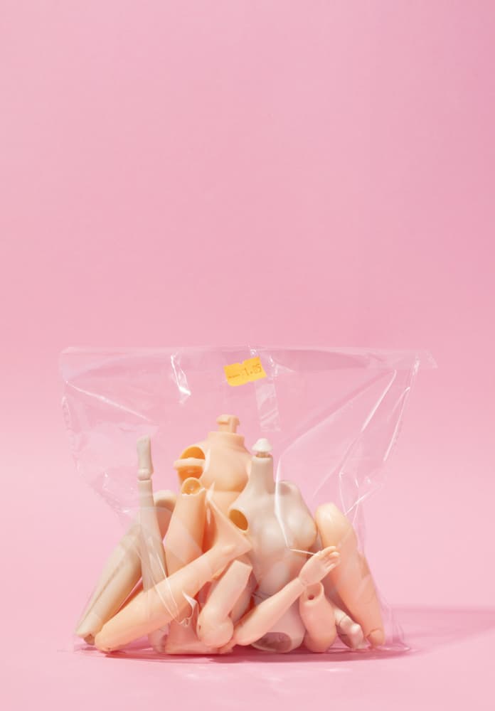 Dismantled Doll Bodies by Julia Ramiro — canvas wall art