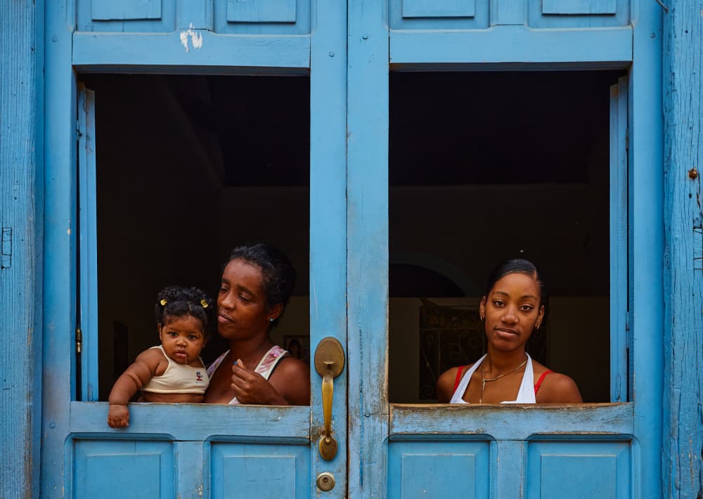 Cuban Family Portrait by Avital Hershkovitz — canvas wall art