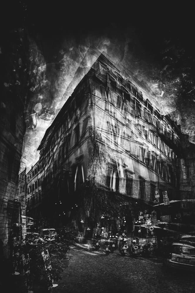 Gritty Urban Night by Antonio Grambone — canvas wall art