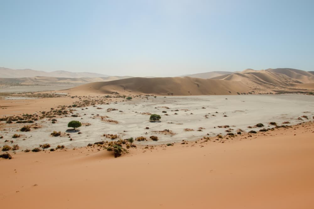 Arid Dunes Horizon by Anke Sol — canvas wall art