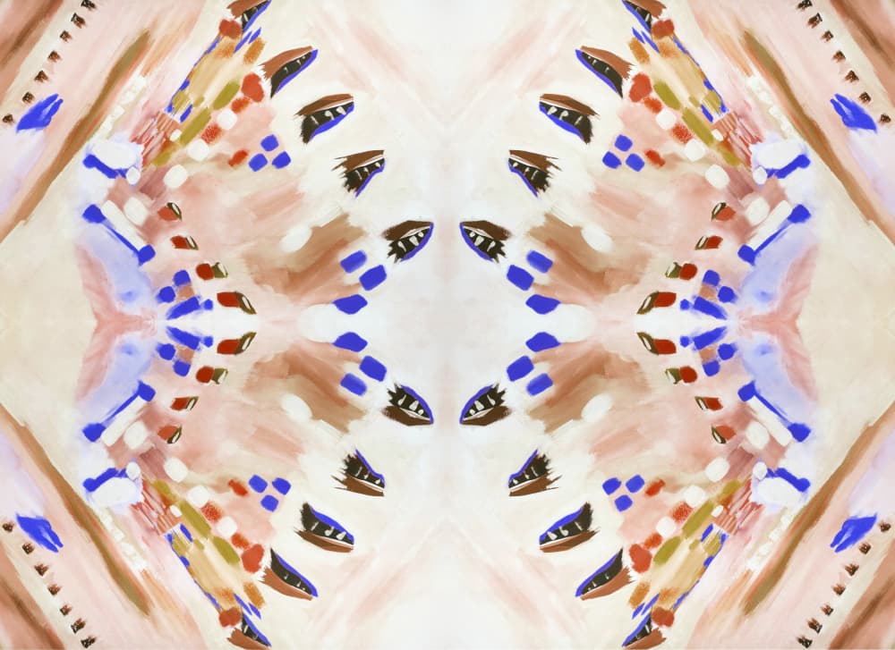 Earthy Abstract Echoes by Breanna Megan Studio — canvas wall art