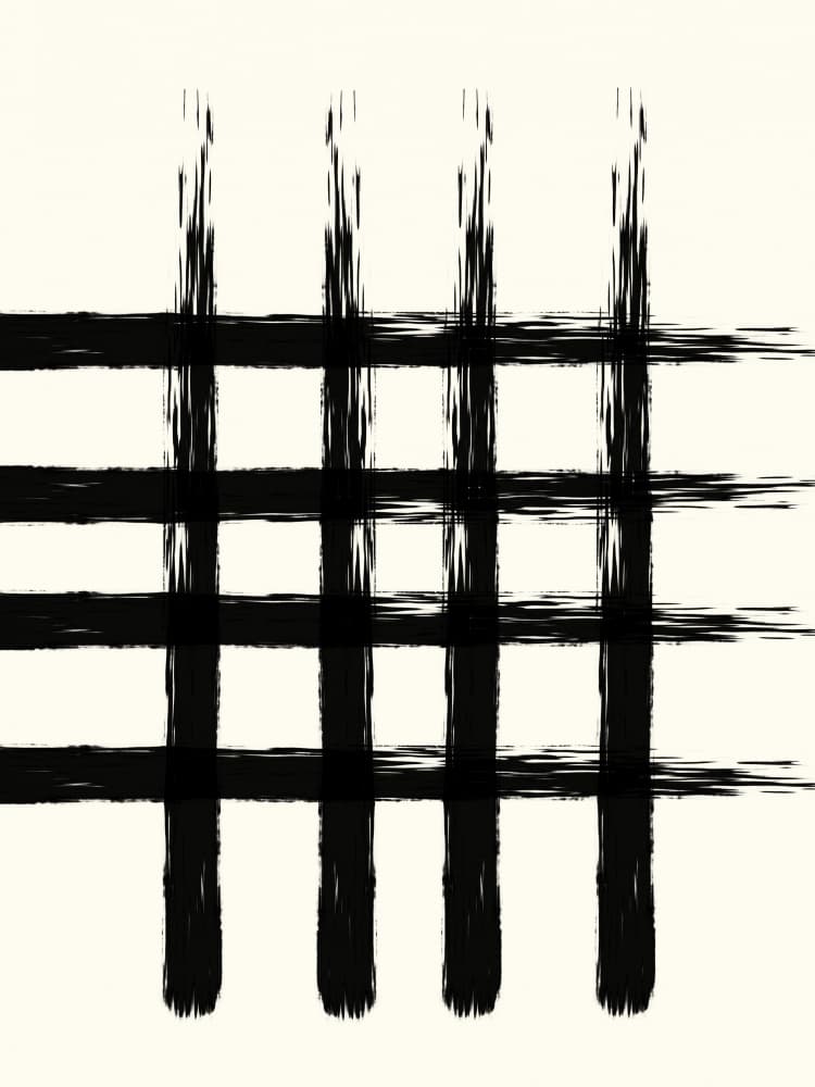 Bold Brushstroke Grid by Josie George — canvas wall art