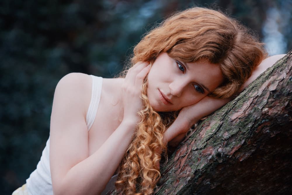 Redhead Forest Reverie by Jan Slotboom — canvas wall art