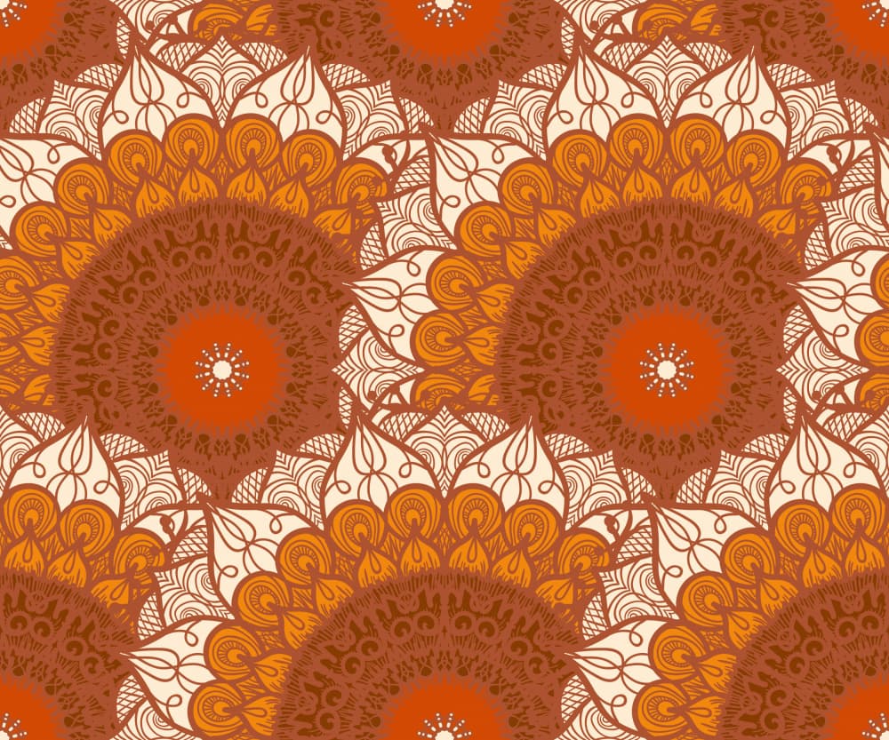 Bohemian Mandala Pattern by Marika Barsrsind β canvas wall art