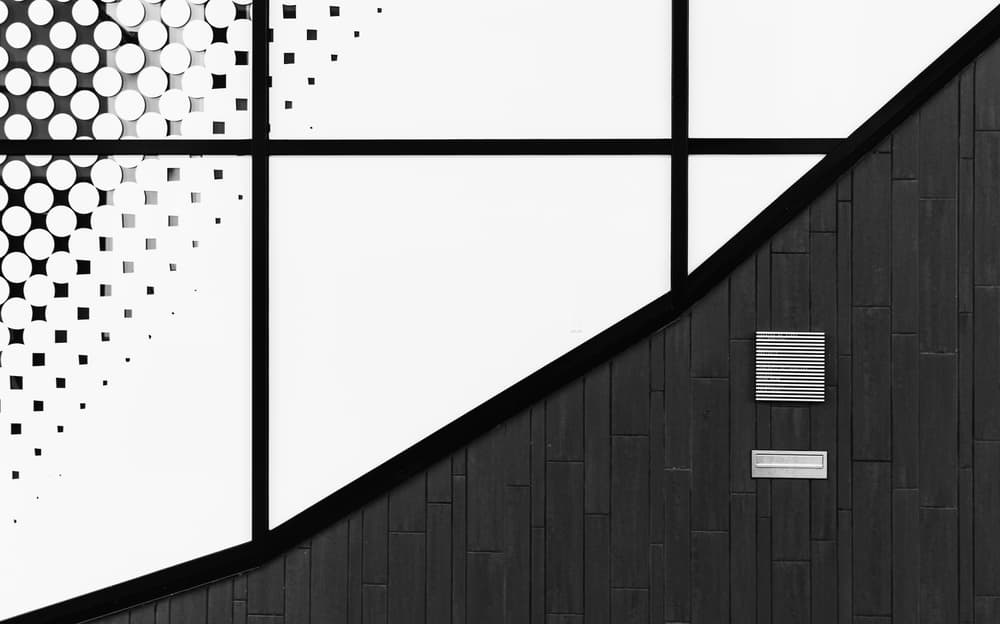 Modern Abstract Geometry by Greetje van Son — canvas wall art