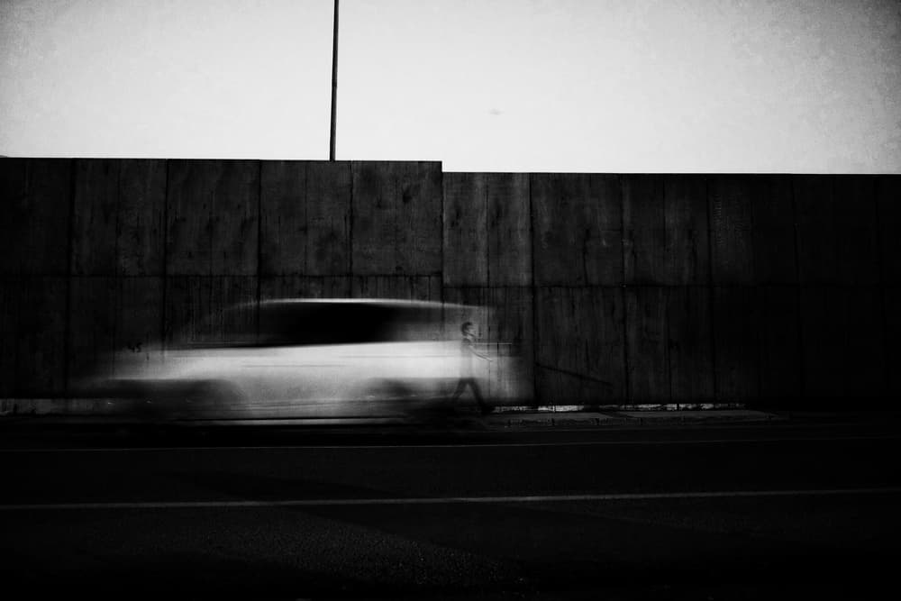 Urban Motion Blur by Ali Ayer — canvas wall art