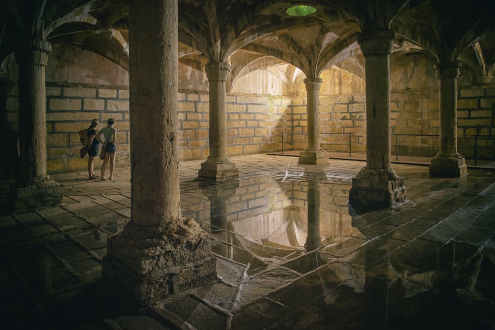 Ancient Vaulted Cistern by Primož Kožuh — canvas wall art