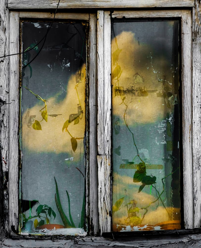 Dreamy Window Reflections by Ömer Ates Kızıltug — canvas wall art
