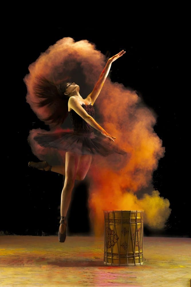 Powder Burst Ballet by Lisdiyanto Suhardjo — canvas wall art