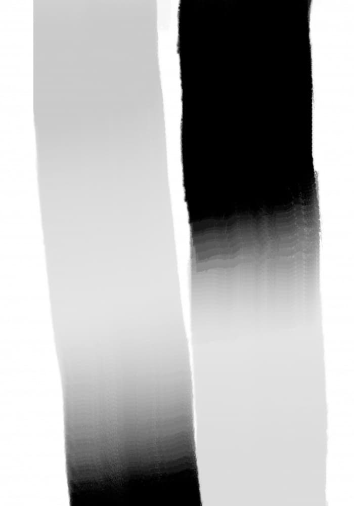 Black White Gradient Flow by Cesare Bellassai Art — canvas wall art