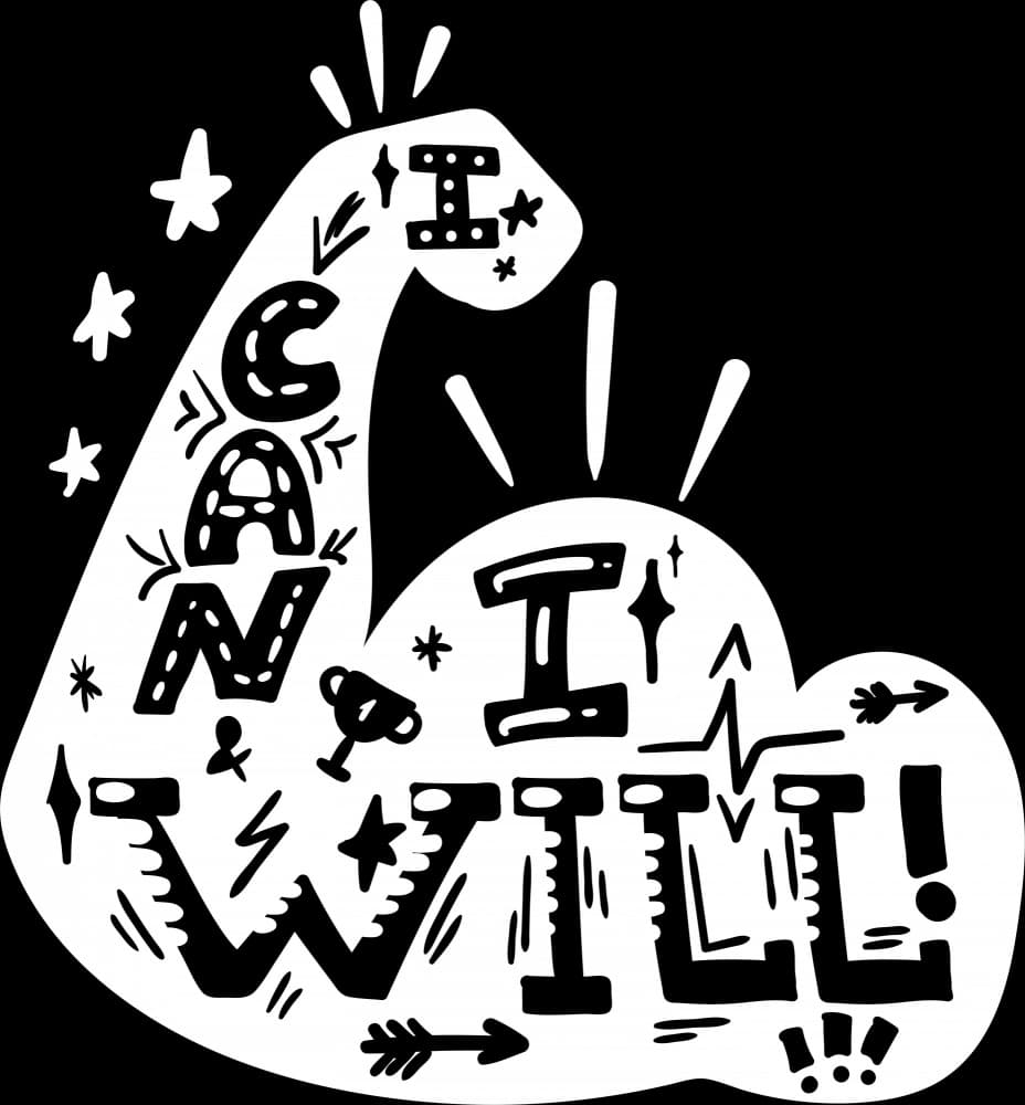 I Can I Will Strength by Marika Barsrsind β canvas wall art