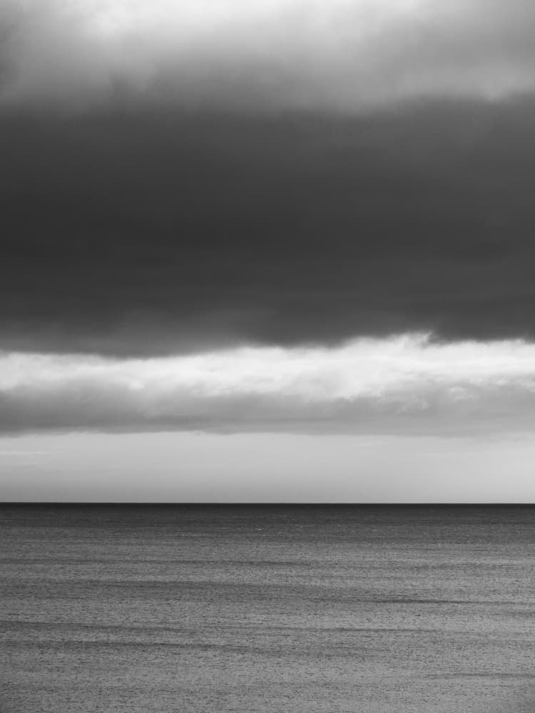 Dramatic Ocean Sky by Lynann Colligan — canvas wall art
