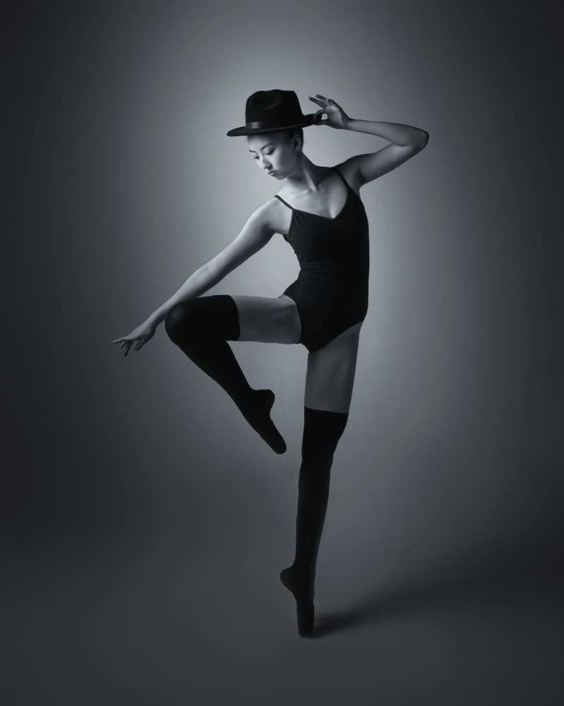 Elegant Dancer Hat by Catherine Wang — canvas wall art