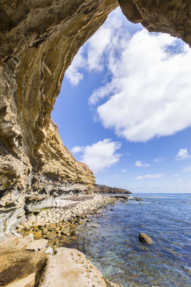 Ocean Cave Archway by Melanie Viola — canvas wall art