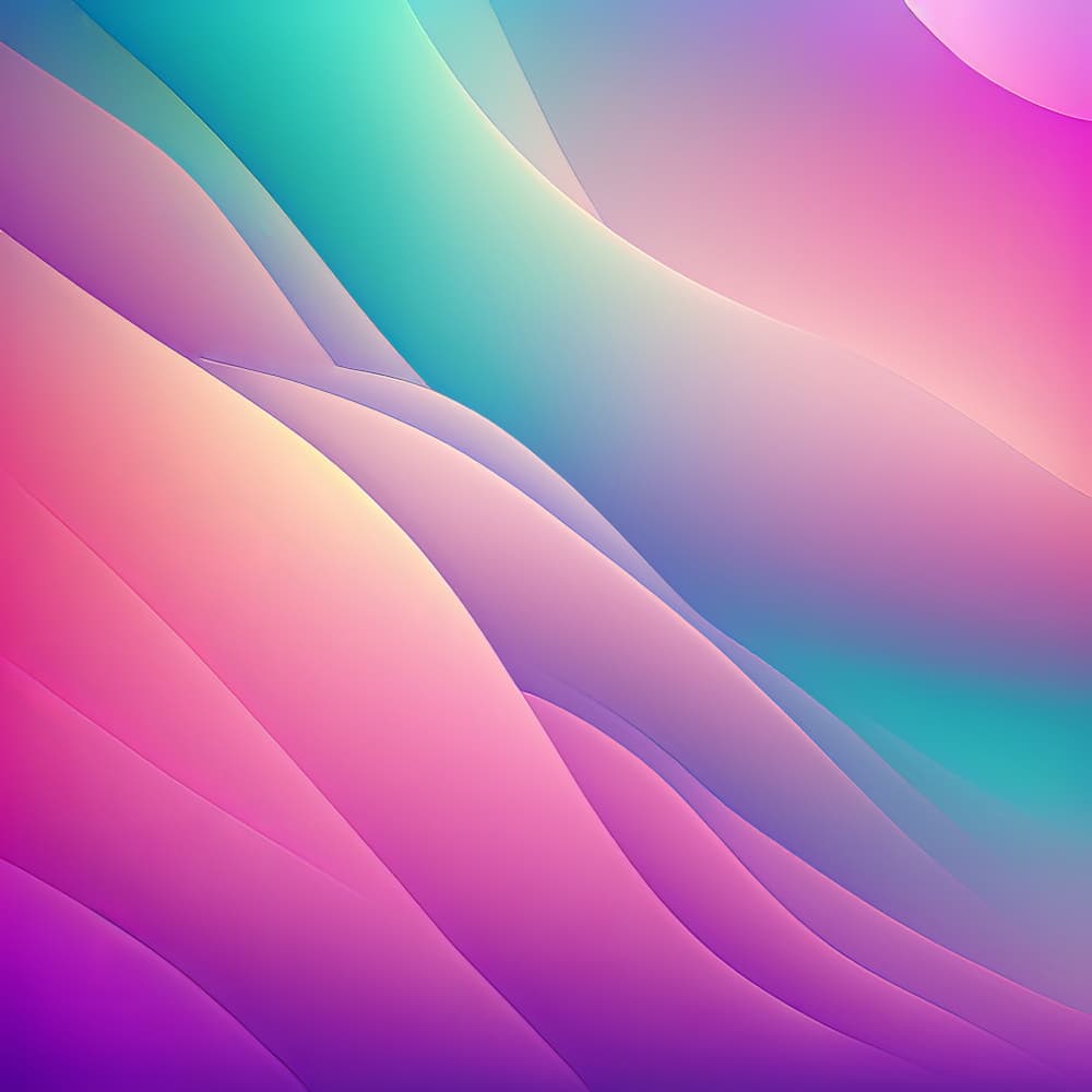 Pastel Gradient Flow by Bilge Paksoylu — canvas wall art
