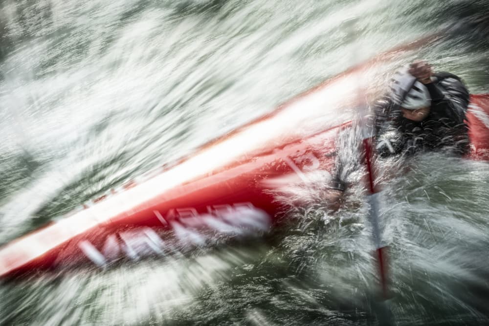 Dynamic Kayak Speed by Dusan Ignac — canvas wall art