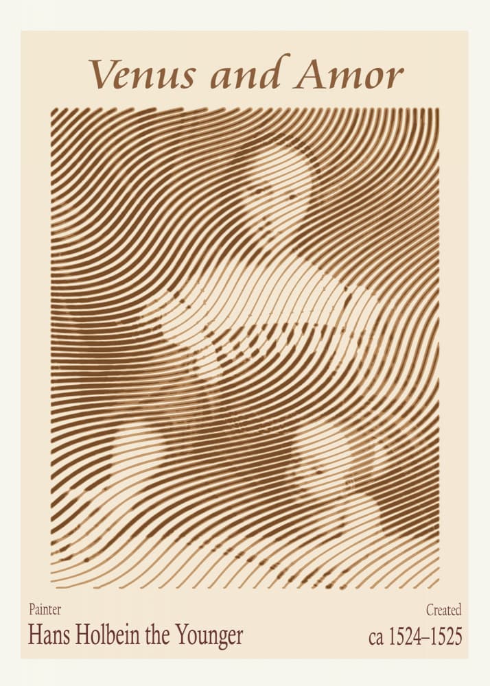 Venus and Winged Cupid by Doa Project — canvas wall art