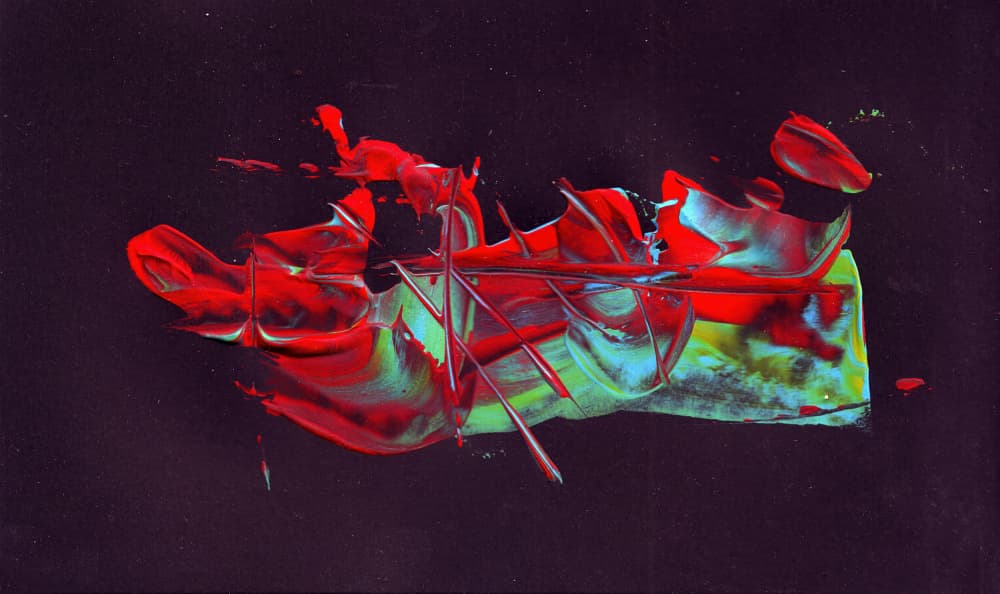 Vibrant Paint Expression by Rafal Kulik — canvas wall art