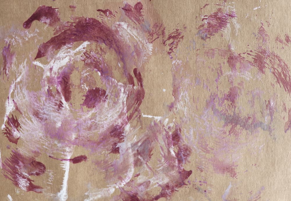 Abstract Rose Swirls by Santhosh ch — canvas wall art