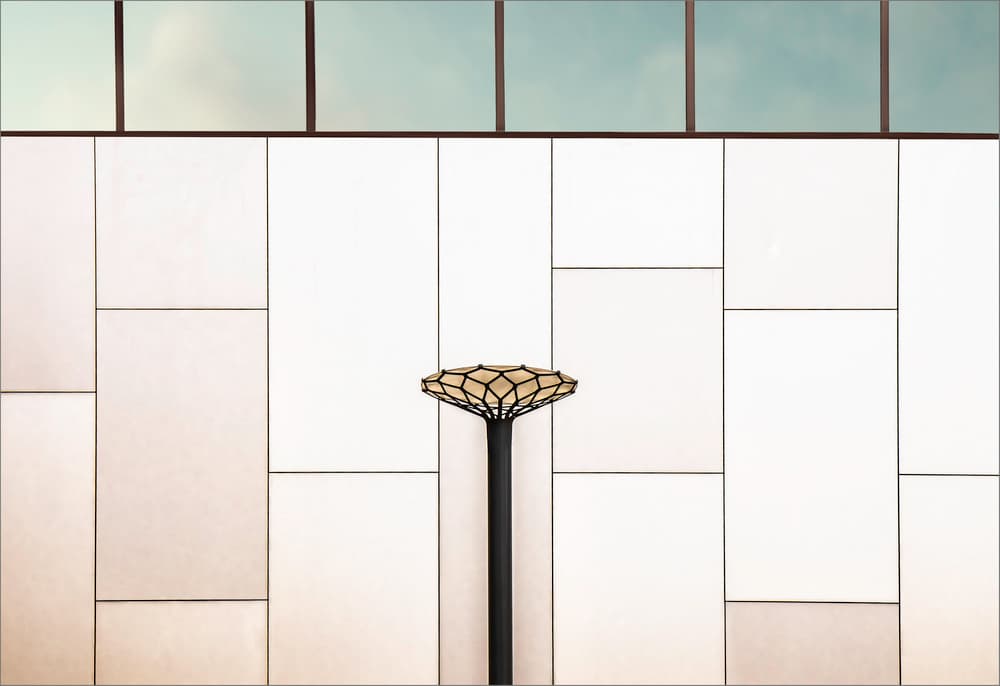 Modern Facade Light by Gilbert Claes — canvas wall art