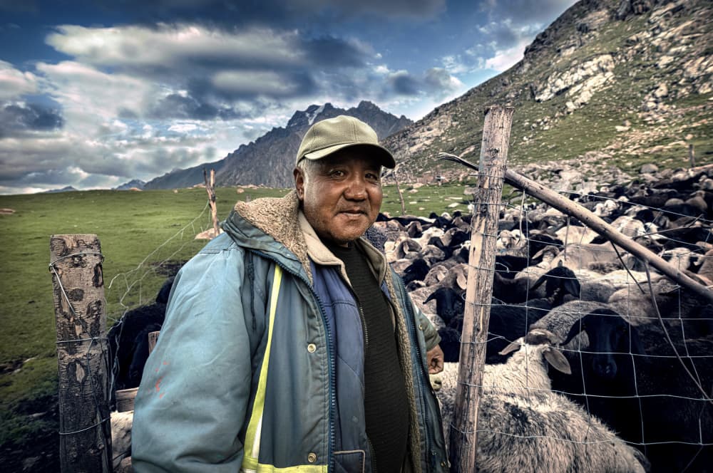 Authentic Mountain Shepherd by Waldemar Szmidt — canvas wall art