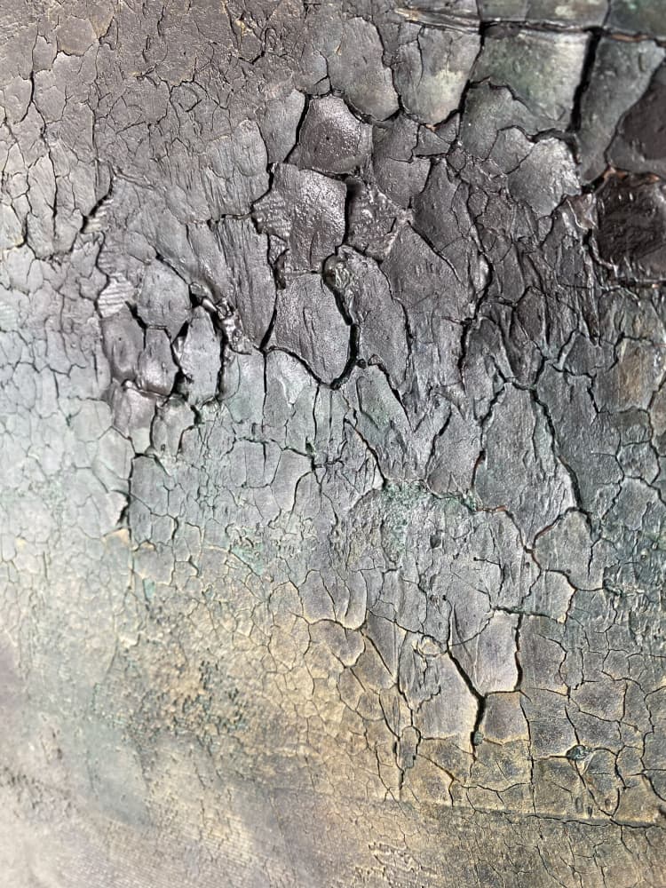 Cracked Earth Texture by Gabriela Aleksandra Szuba — canvas wall art