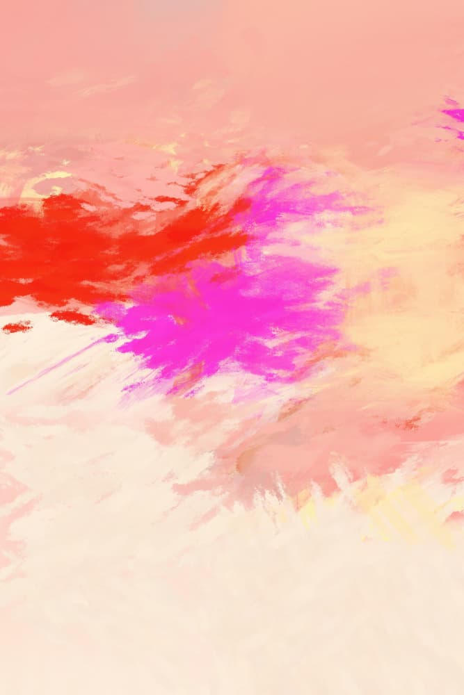 Colorful Brushstroke Abstract by Simona Gocan — canvas wall art